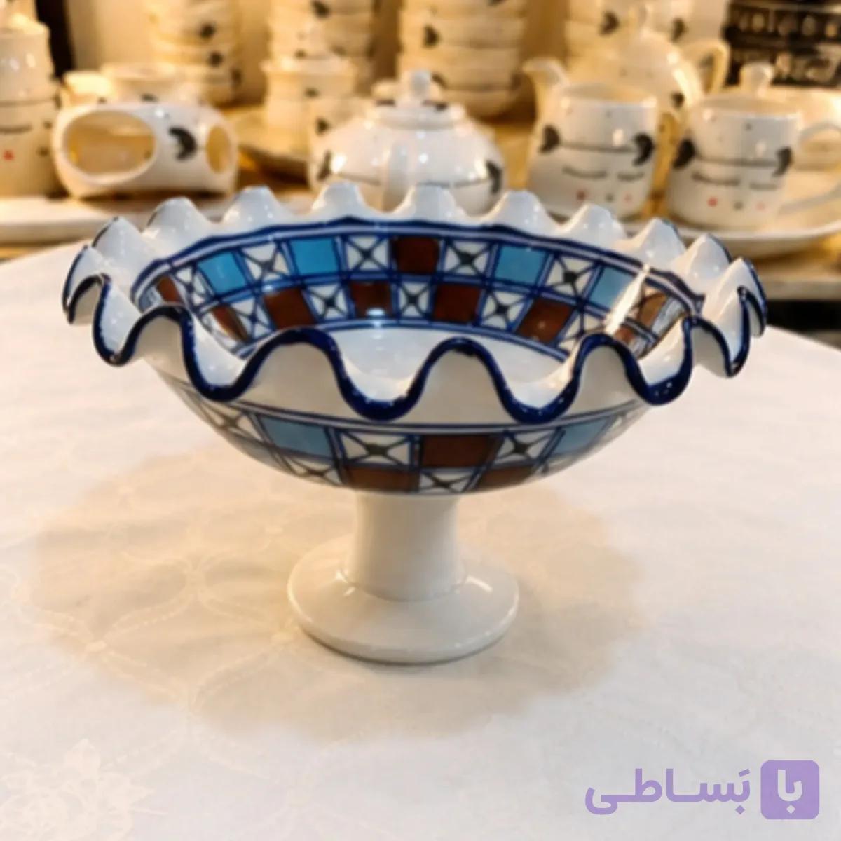 شکلات خوری طرح چهارخونه ایی — تصویر 1