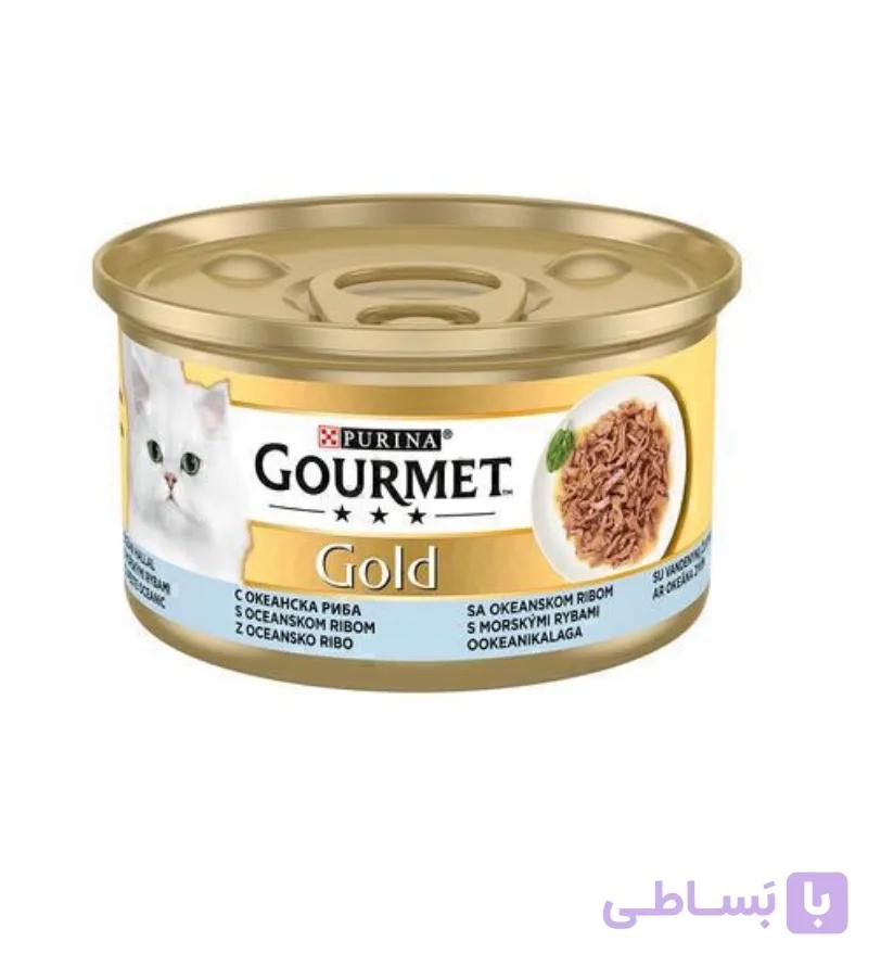 کنسرو گورمت گلد طعم ماهی