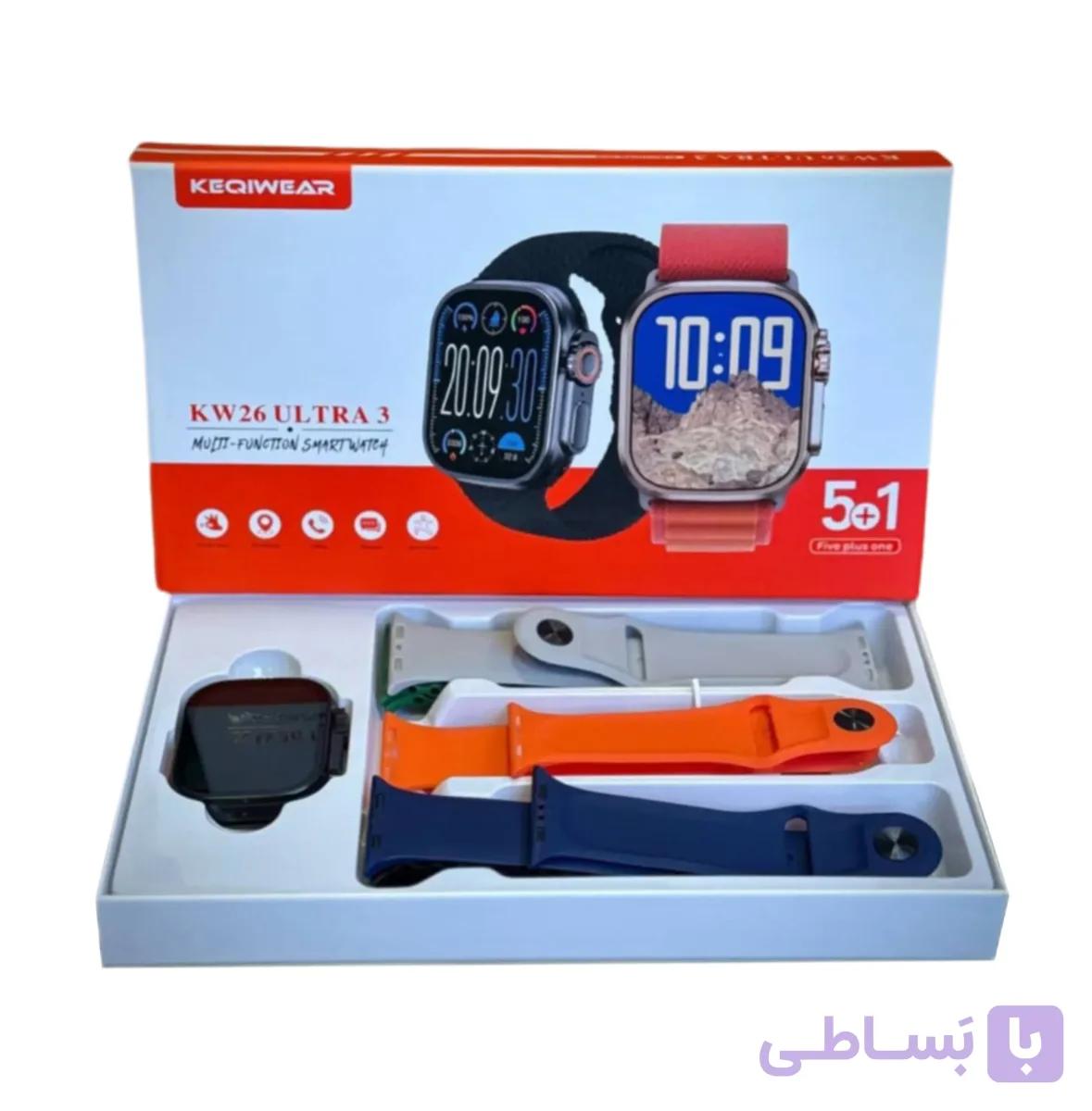 ساعت هوشمند مچی KW26 ultra3