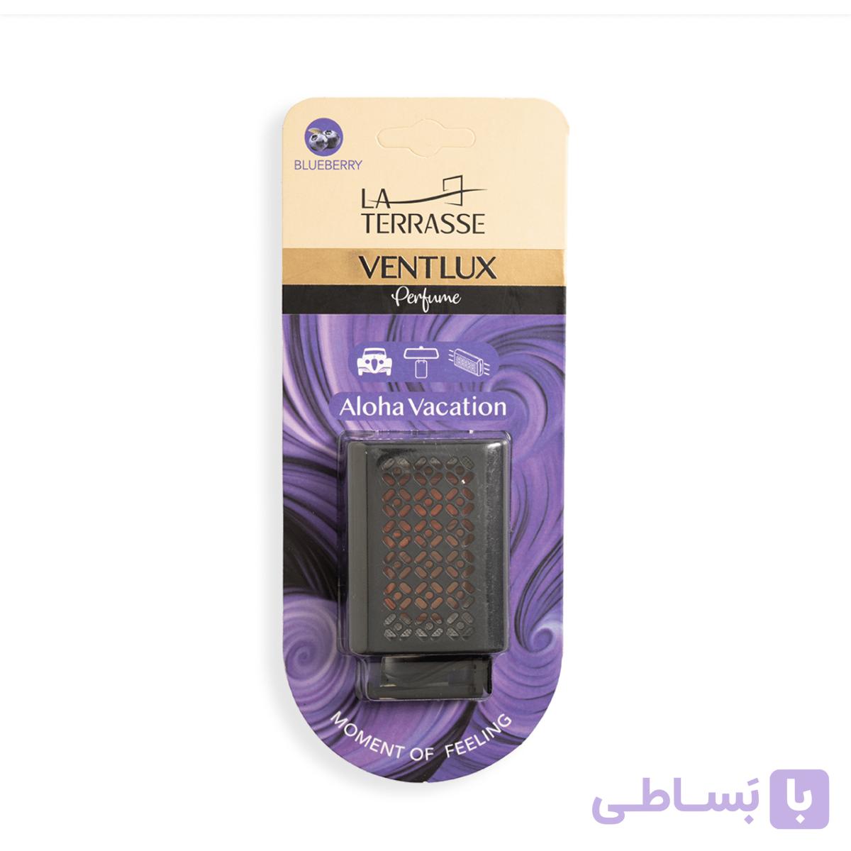 خوشبو کننده دریچه ای ماشین لاتراس مدل Aloha Vacation حجم 5 میلی لیتر کد (8506) — تصویر 1