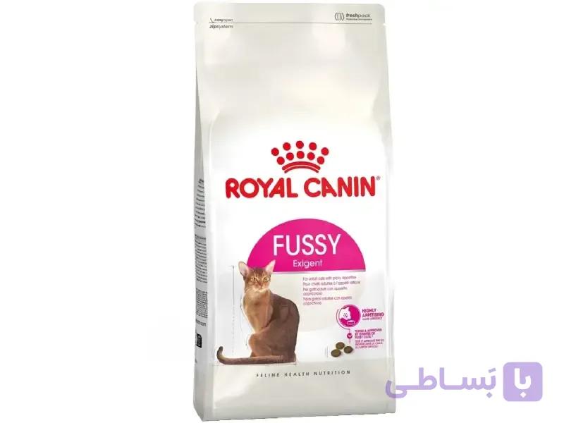 غذای خشک گربه رویال کنین فوسی اگزیجنت مدل Fussy Exigent با وزن 2 کیلوگرم