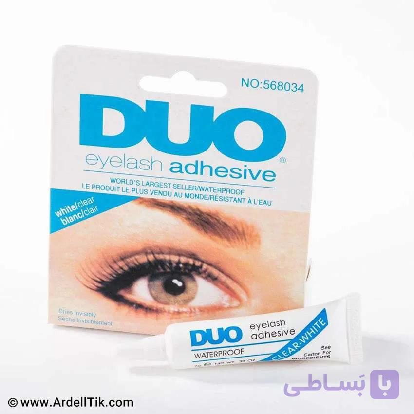 چسب مژه Dou سفید – تیوپی -(بیرنگ پس از استفاده)