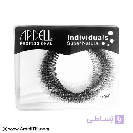 مژه ریسه ای آردل ۵ریسه ای ۱۴ میلardell مو ۱۰۰% طبیعی — تصویر 1