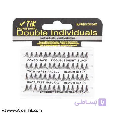 مژه تیک بدون گره دبل الترا بلک – TIK DOUBLE SHORT