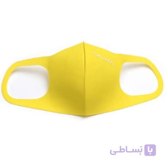 ماسک پیتا ژاپن بسته ۳ عددی نانو‌ رنگ زرد — تصویر 1