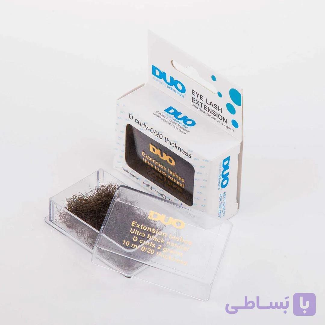 مژه قهوه ای کلاسیک ۱۰ میل دوDUO — تصویر 1