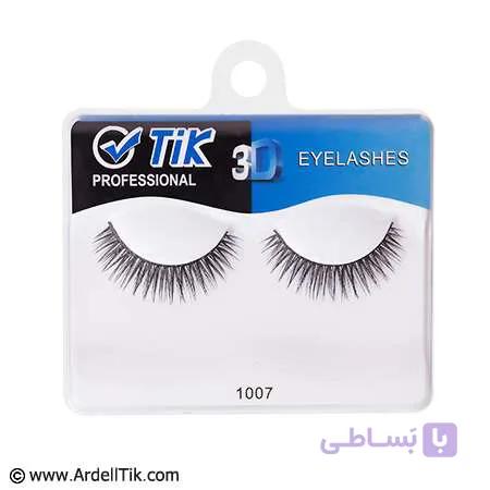 مژه ۳بعدی جلد آبی ۳D تیک – کد TIK-1007
