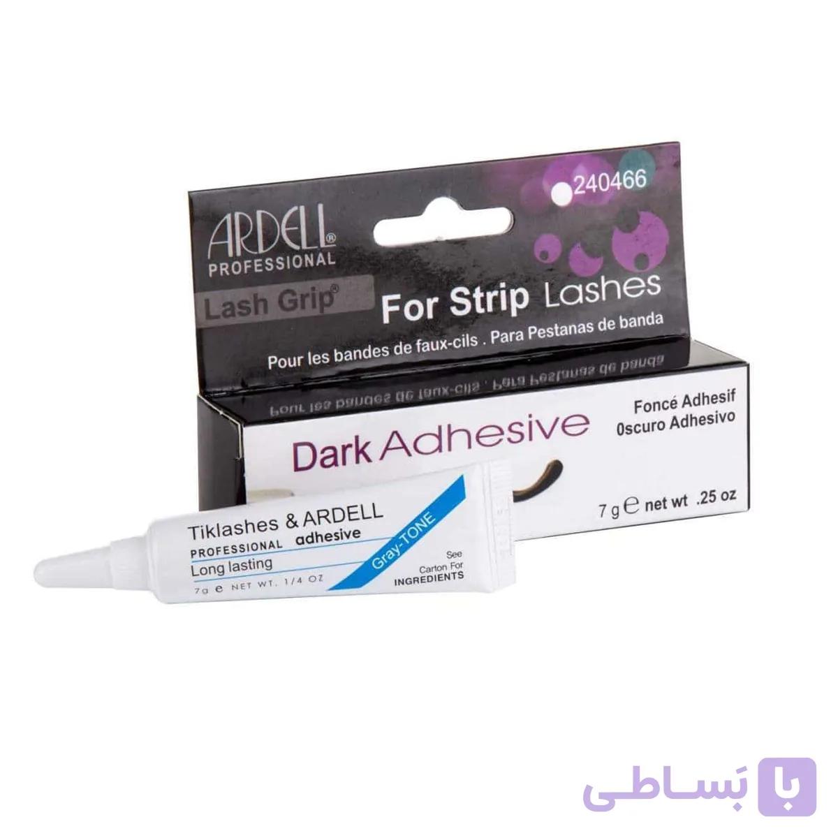 چسب مژه طوسی لاتکس گیاهی آردل مناسب چشمان حساس 3میل 20روزه