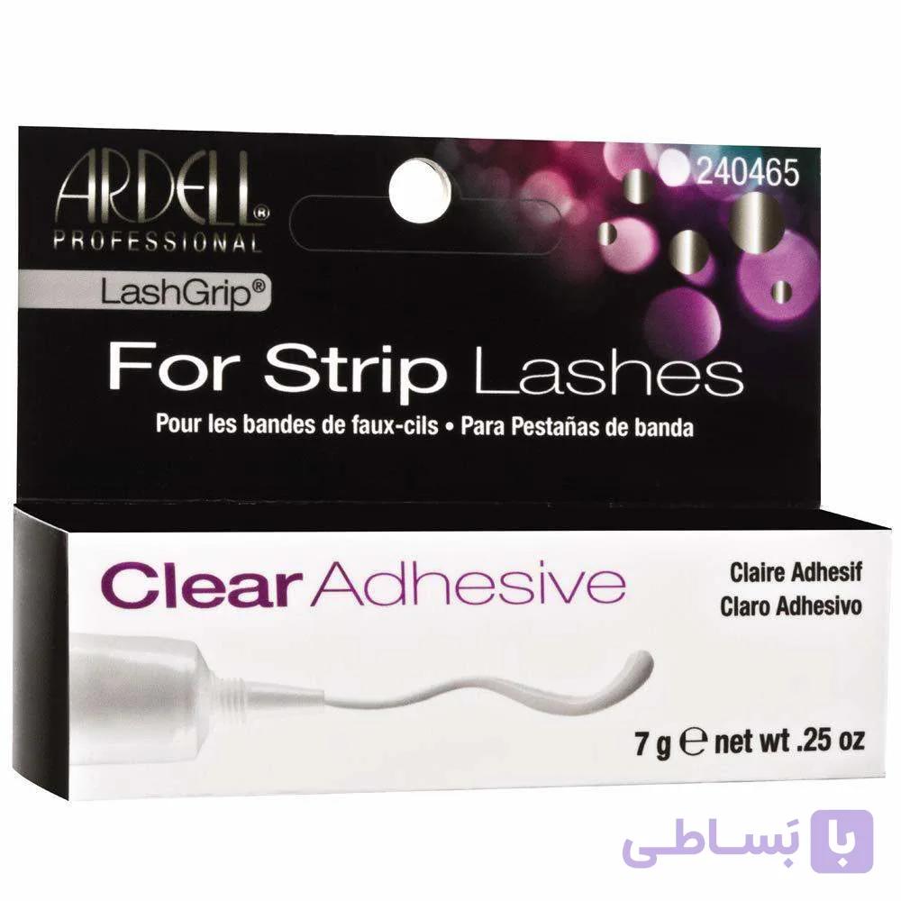 چسب مژه آردل رنگ سفید بیرنگ پس از مصرف) — تصویر 1