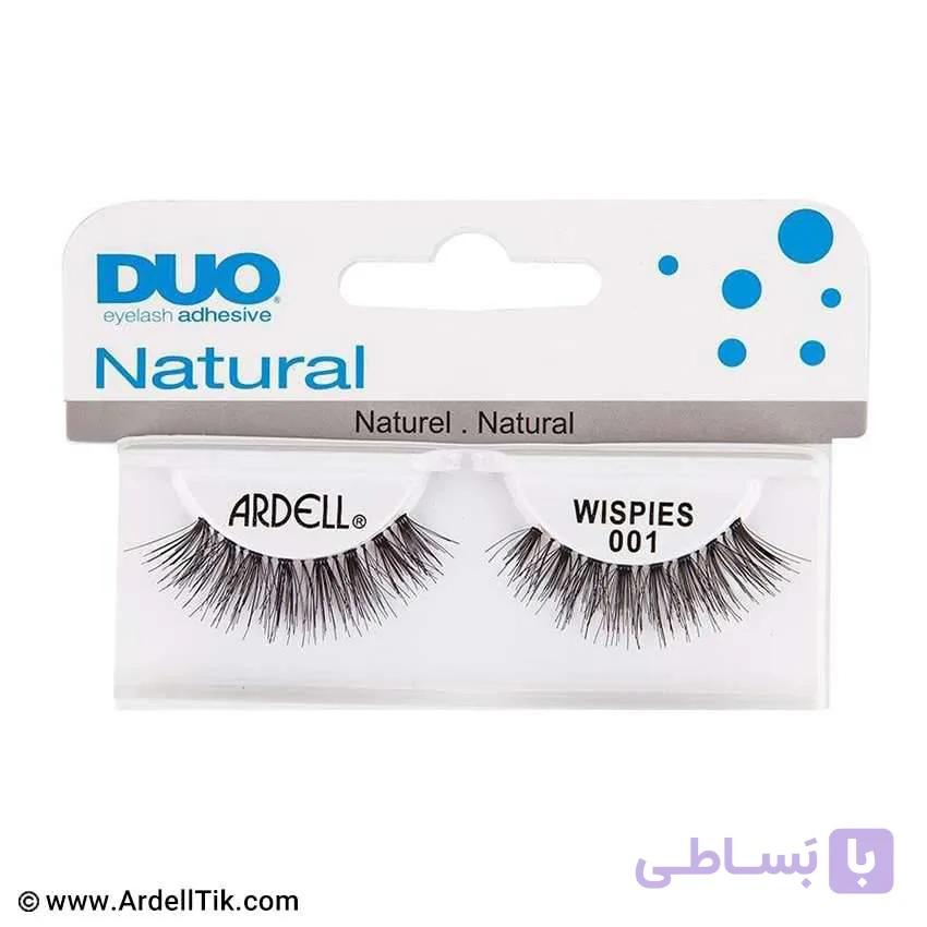 مژه جفتی Dou مو طبیعی نخ نامرئی – Wispies
