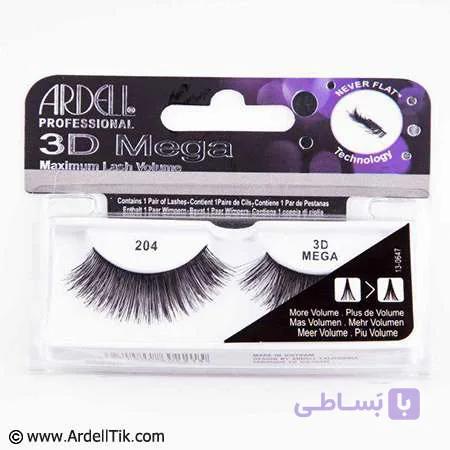 مژه ۳Dآردل -۳D MEGA Volume – کد ARDELL-204