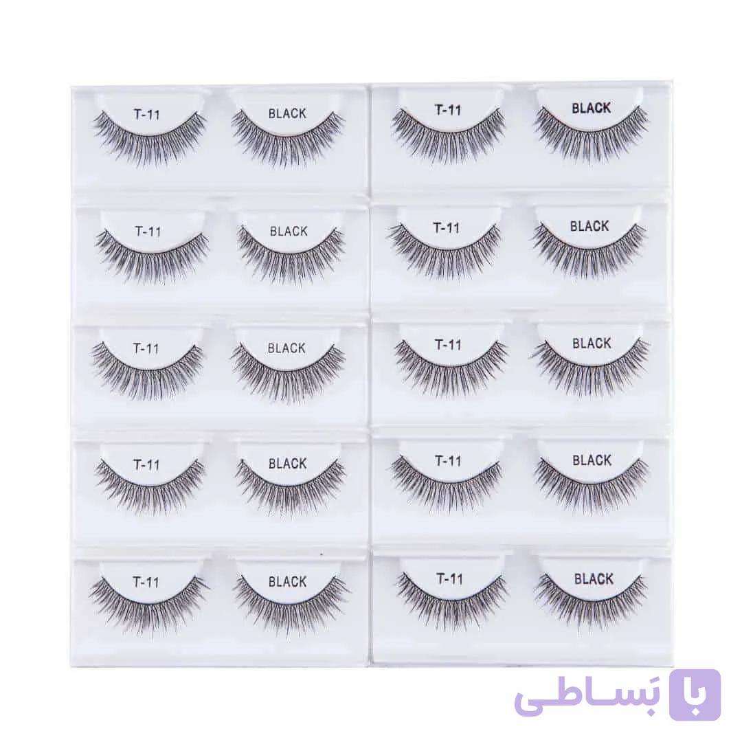 مژه تمرینی 10جفتی تی11