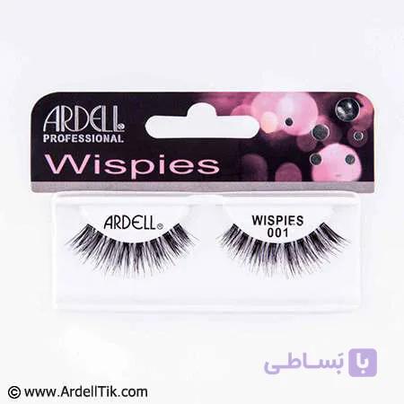 مژه ویسپایس آردل – مو طبیعی – کد ۰۰۱