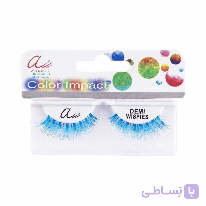 مژه رنگی دمی ویسپایس آبی آردل — تصویر 1