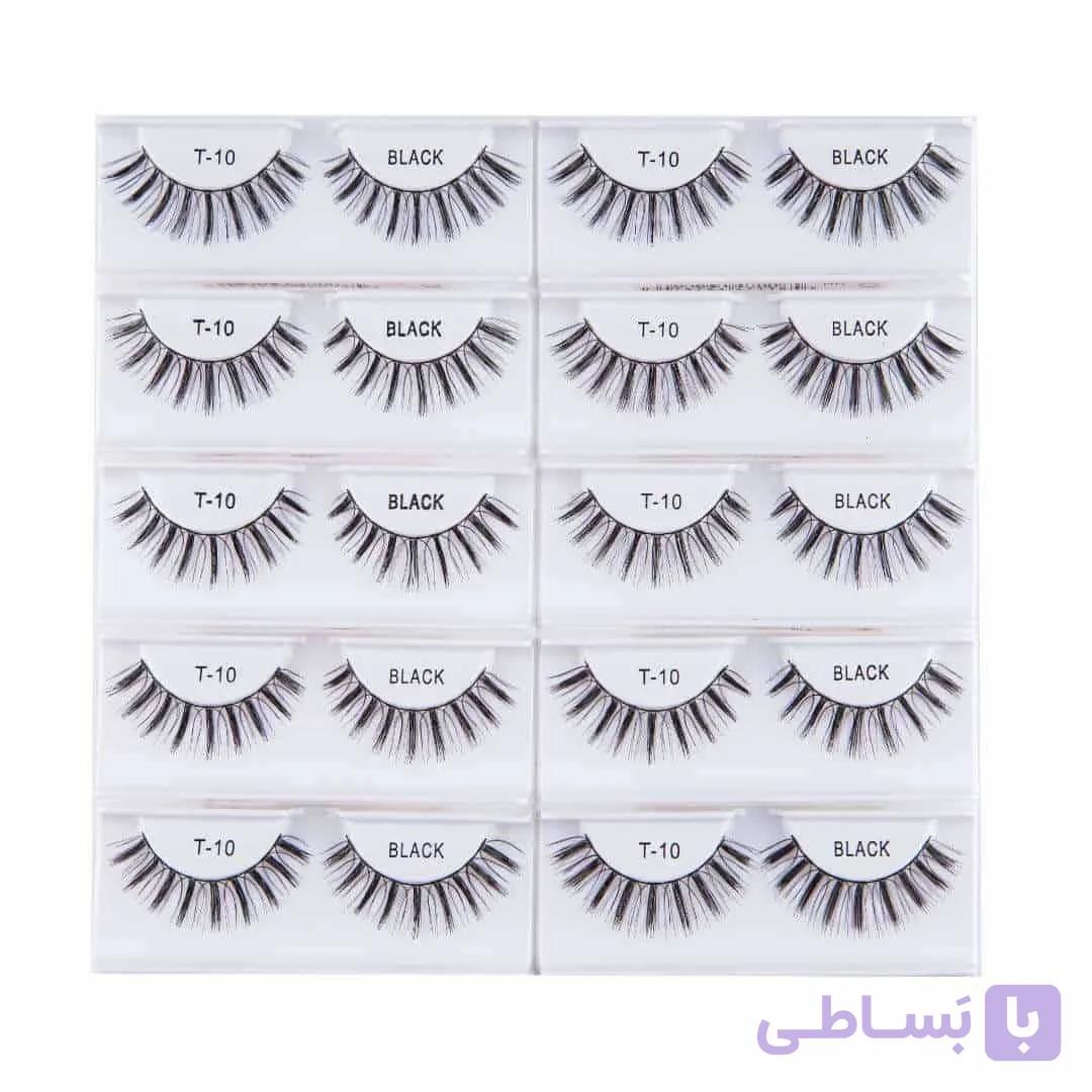 مژه 10جفتی تمرینی کاشت مژه تی10