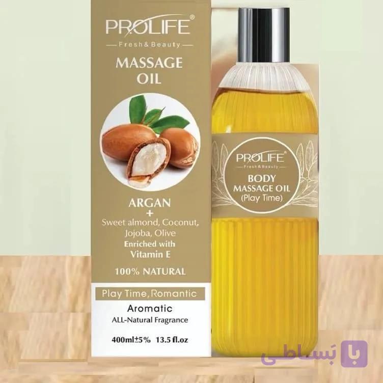 روغن ماساژ جنسی پلی تایم پرولایف (آرگان)