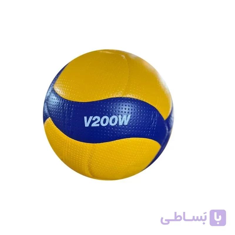 توپ والیبال میکاسا مدل V200W | اورجینال ساخت تایلند، تأیید FIVB — تصویر 1