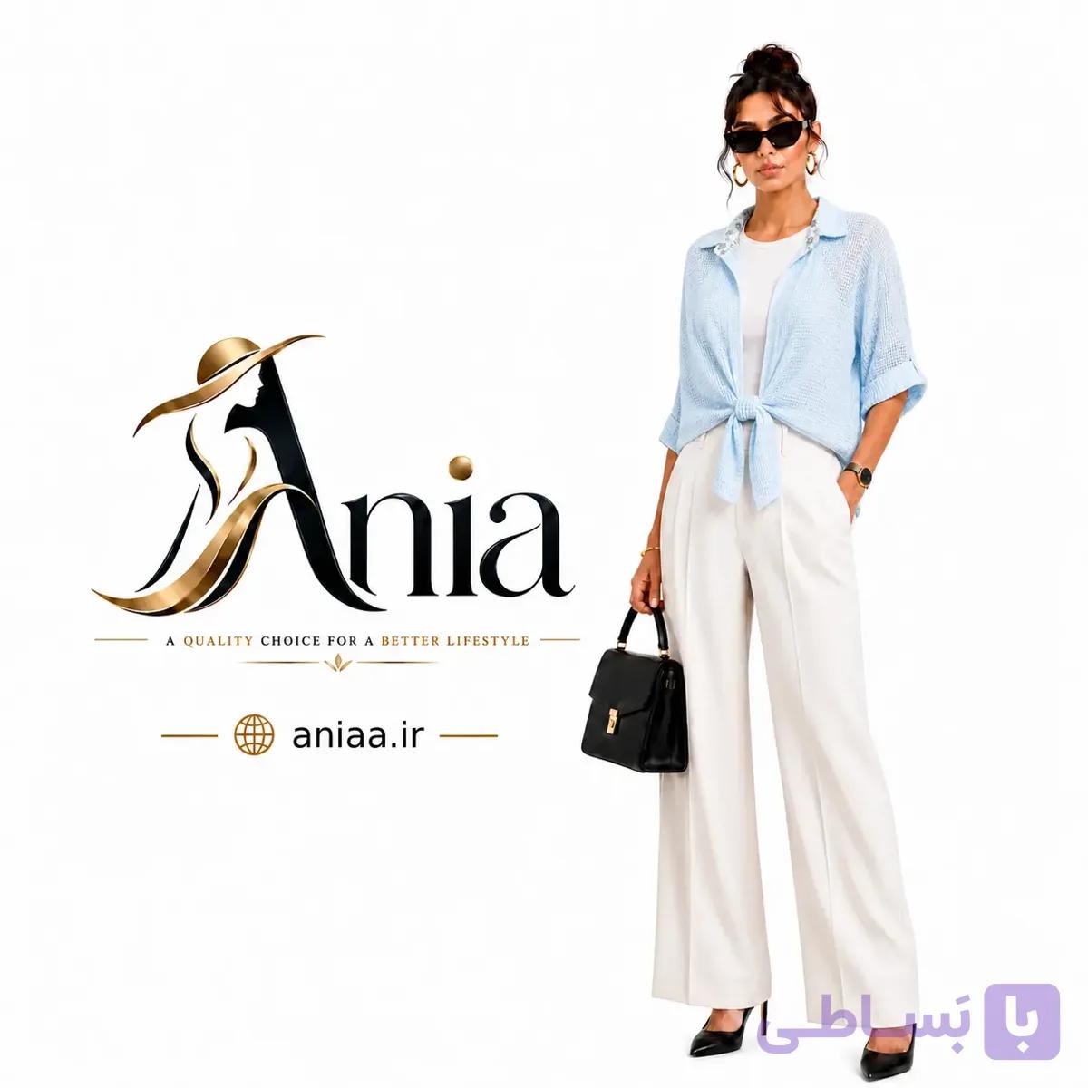 ست شومیز و تاپ دخترانه طرح بافت نرم و زیبا مدل گره ای رنگ زرد — تصویر 1