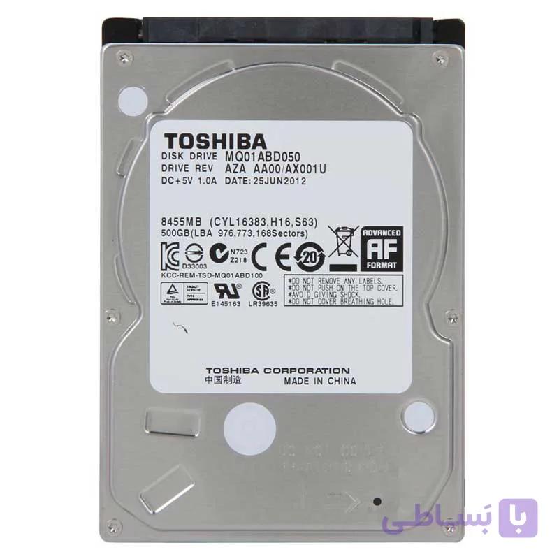 هارد لپ تاپ 500 گیگابایت توشیبا Laptop Internal Hard Drive TOSHIBA MQ01ABD050V – 500GB — تصویر 1