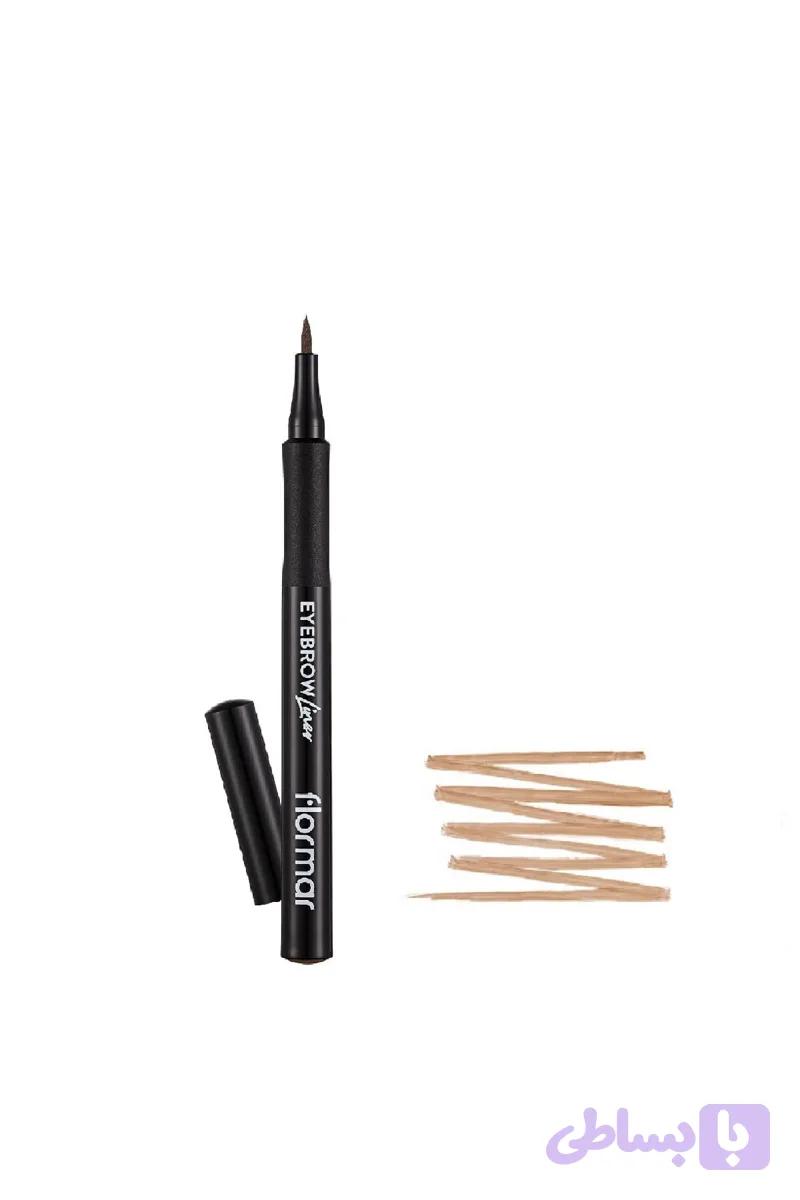 ماژیک ابرو فلورمار شماره 001 بژ Flormar Eyebrow Liner Beige