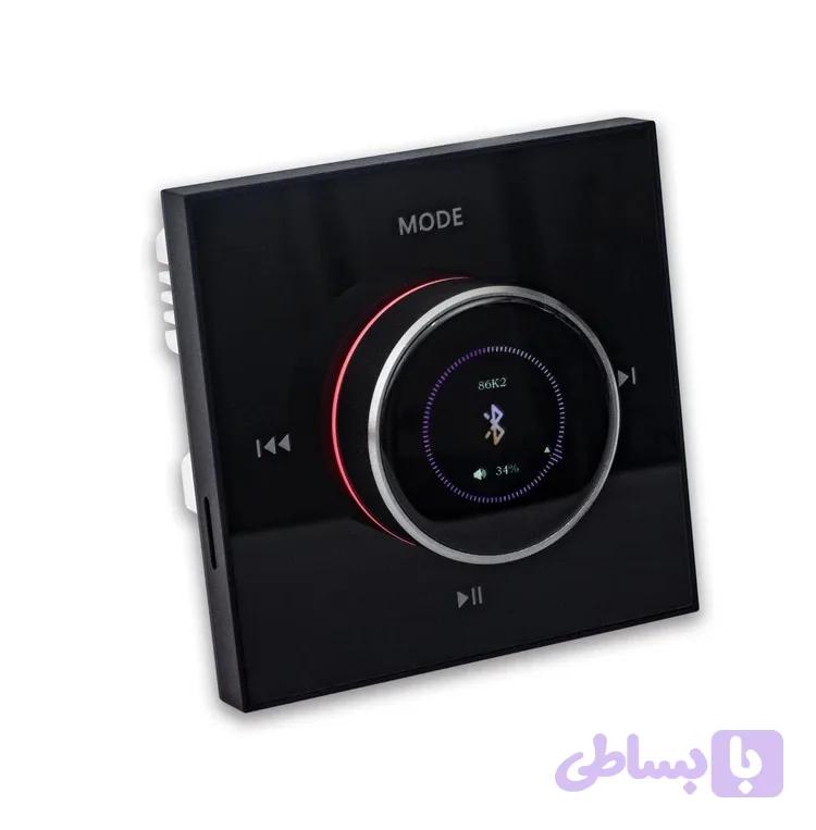 آمپلی‌فایر دیواری پنل موسیقی تاچ ولوم‌دار مدل jx86k