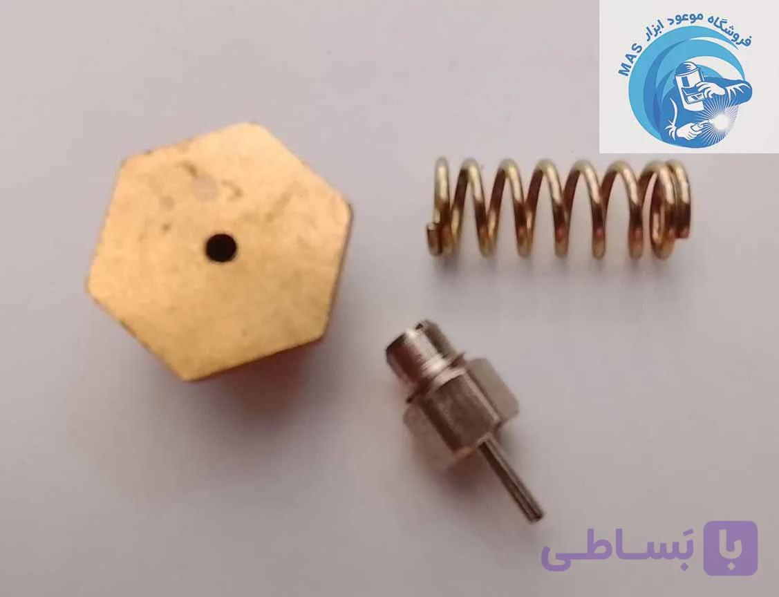 سوپاپ و گلدانی سه تکه مانومتر مکسی اصل (مجموعه کامل آب‌بندی) — تصویر 1