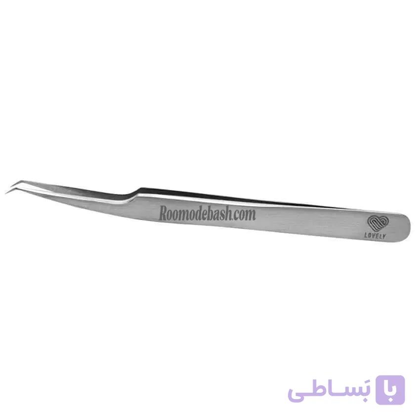 پنس اکستنشن مژه لاولی مدل سر کج