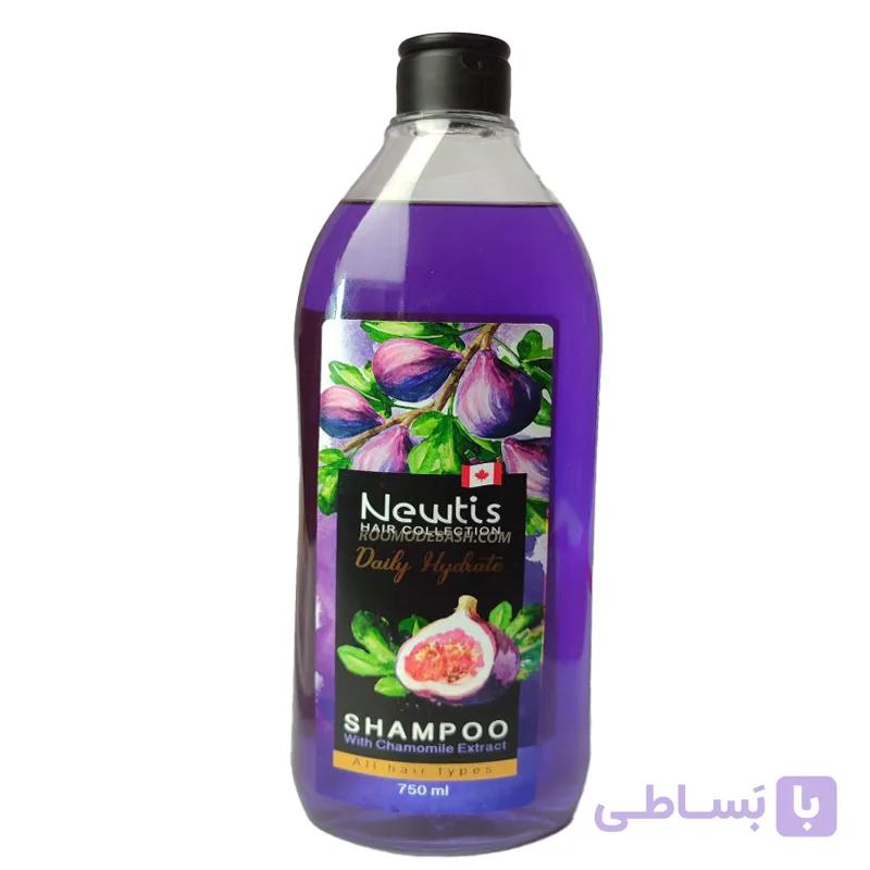 شامپو موی سر نیوتیس عصاره انجیر و بابونه حجم ۷۵۰ میلی لیتر