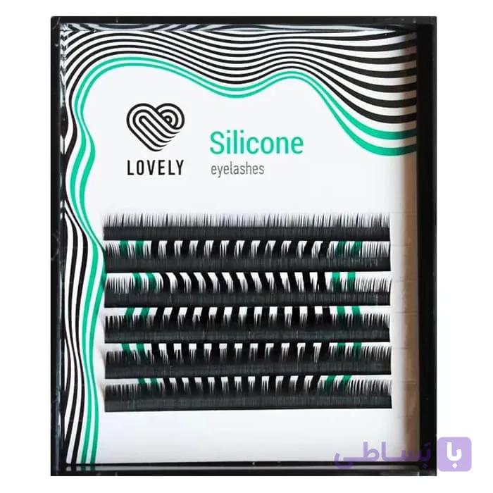 پالت مژه لاولی ۶ ردیفه سری Silicone