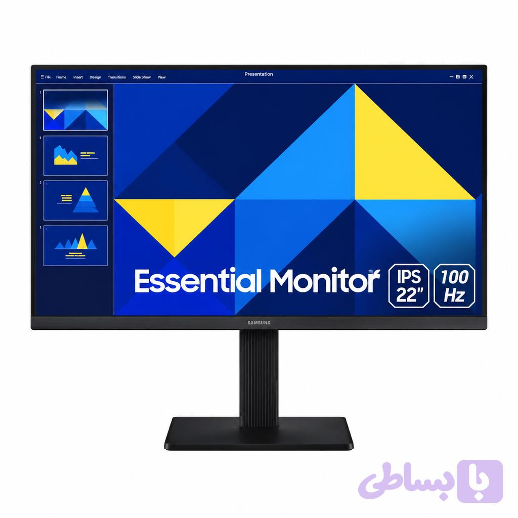 مانیتور 22 اینچ سامسونگ مدل 30 Essential S3 LS22D300GAMX — تصویر 1