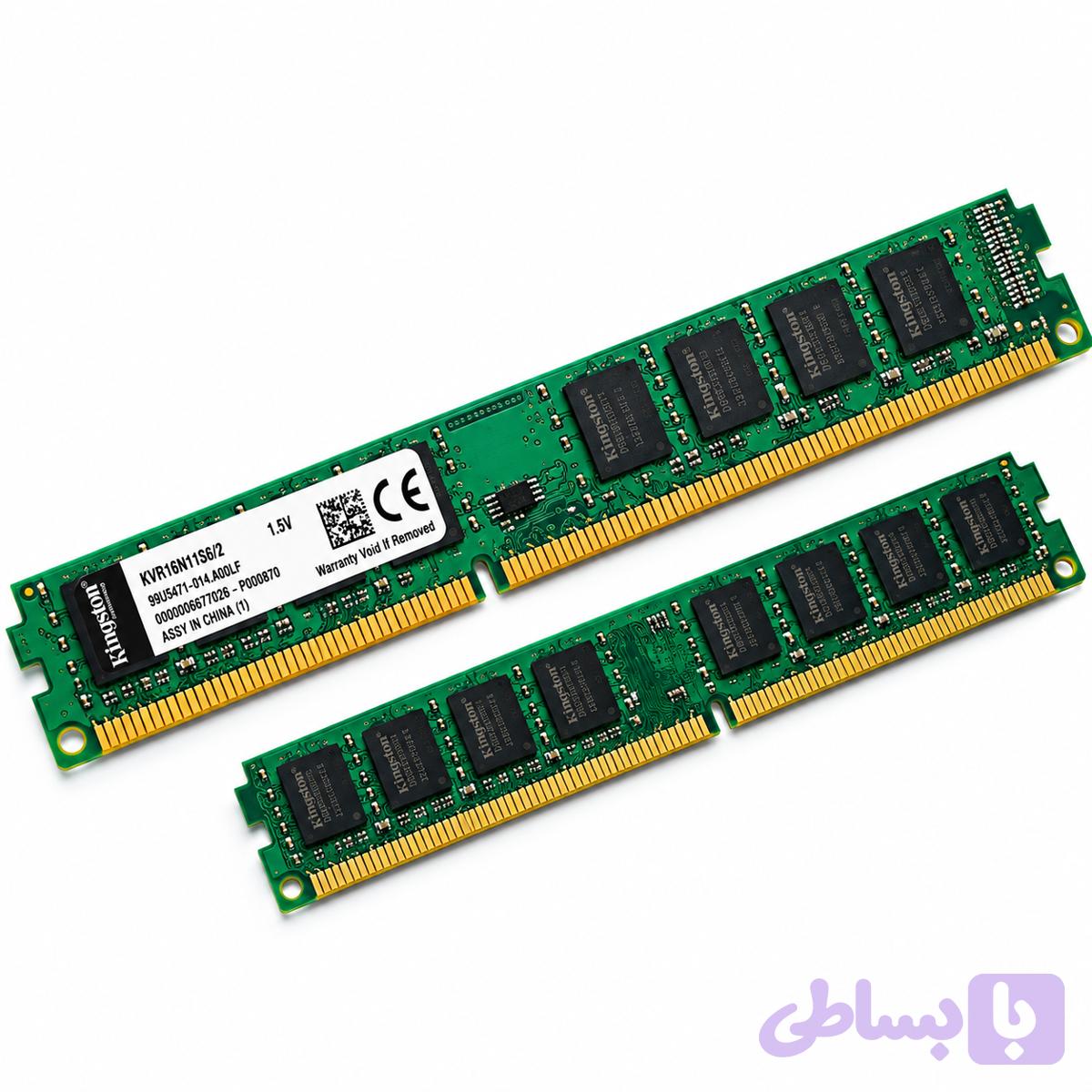 رم 2 گیگابایت DDR3 1600 کینگستون؛ انتخابی اقتصادی برای ارتقای کامپیوتر