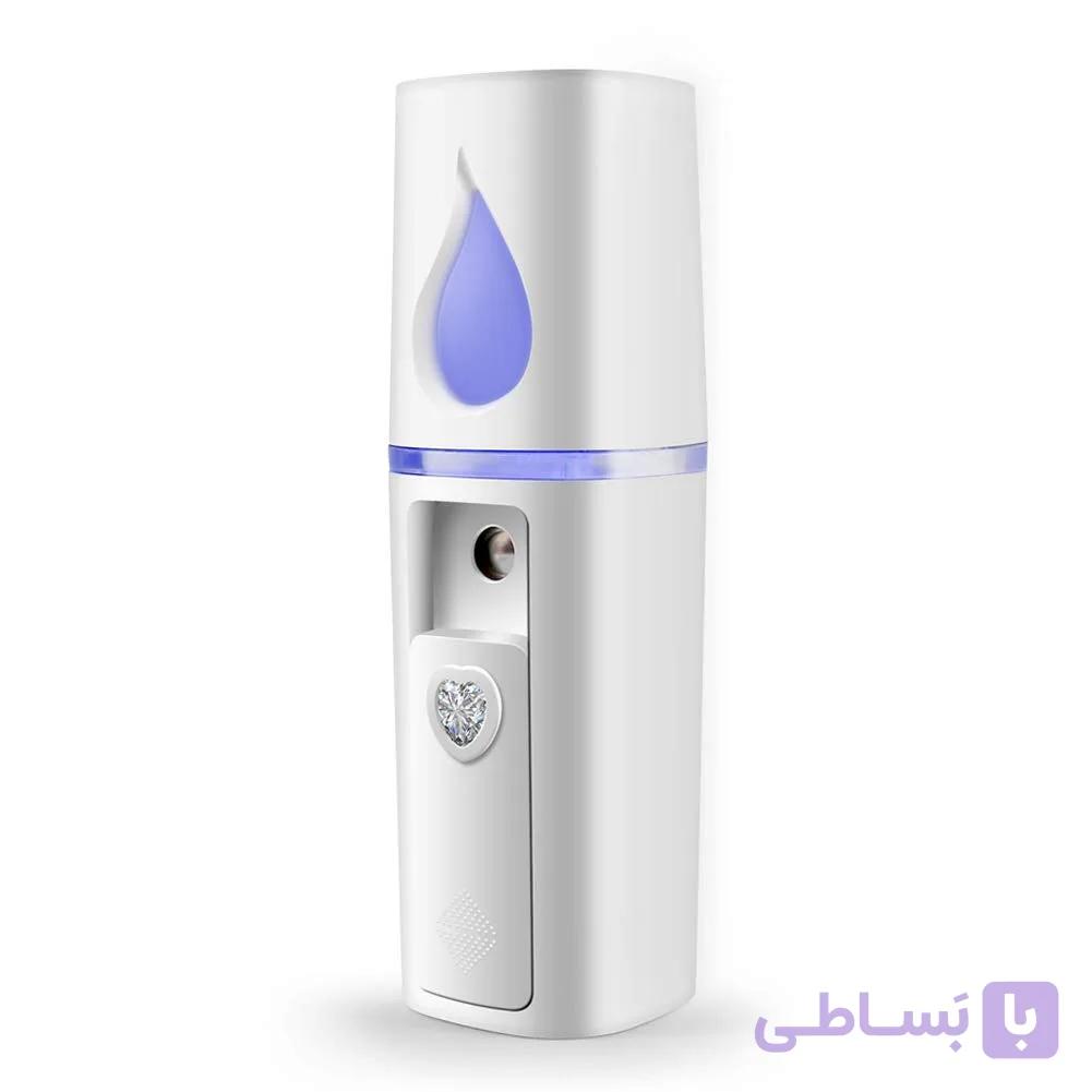 بخور سرد جیبی نانو Nano اورجینال مدل اشکی چراغ دار | آبرسان و مرطوب‌کننده پوست — تصویر 1