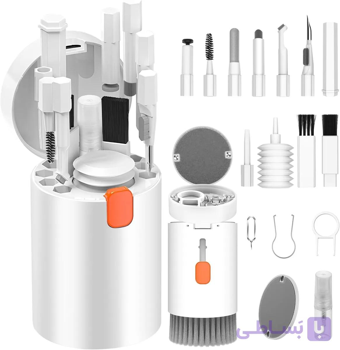 کیت تمیز کننده 20 کاره اورجینال مدل مدل multifunctional | نظافت ایرپاد، موبایل و لپ‌تاپ — تصویر 1