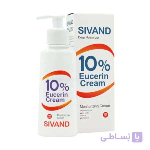 کرم مرطوب‌ کننده قوی سیوند حاوی 10% اوره و اوسرین – درمان خشکی و نرم‌ کننده پوست خشک و حساس — تصویر 1