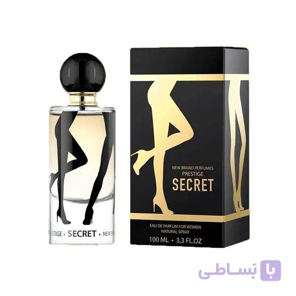 ادکلن زنانه نیو برند SECRET حجم 100 میل – رایحه جذاب و ماندگار مناسب استفاده روزانه و هدیه — تصویر 1