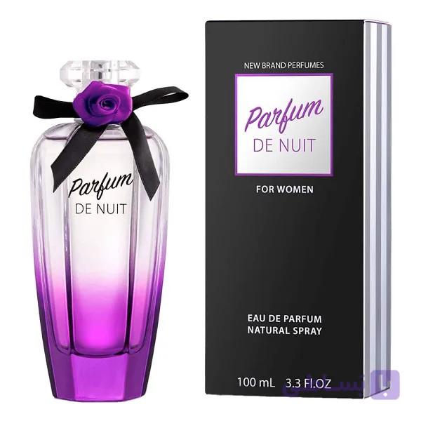 ادکلن زنانه نیو برند Parfum DE NUIT حجم 100 میل – با رايحه گرم و جذاب — تصویر 1