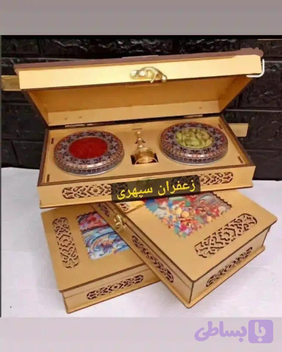 پک هدیه ۲ خاتم با هاون نقلی