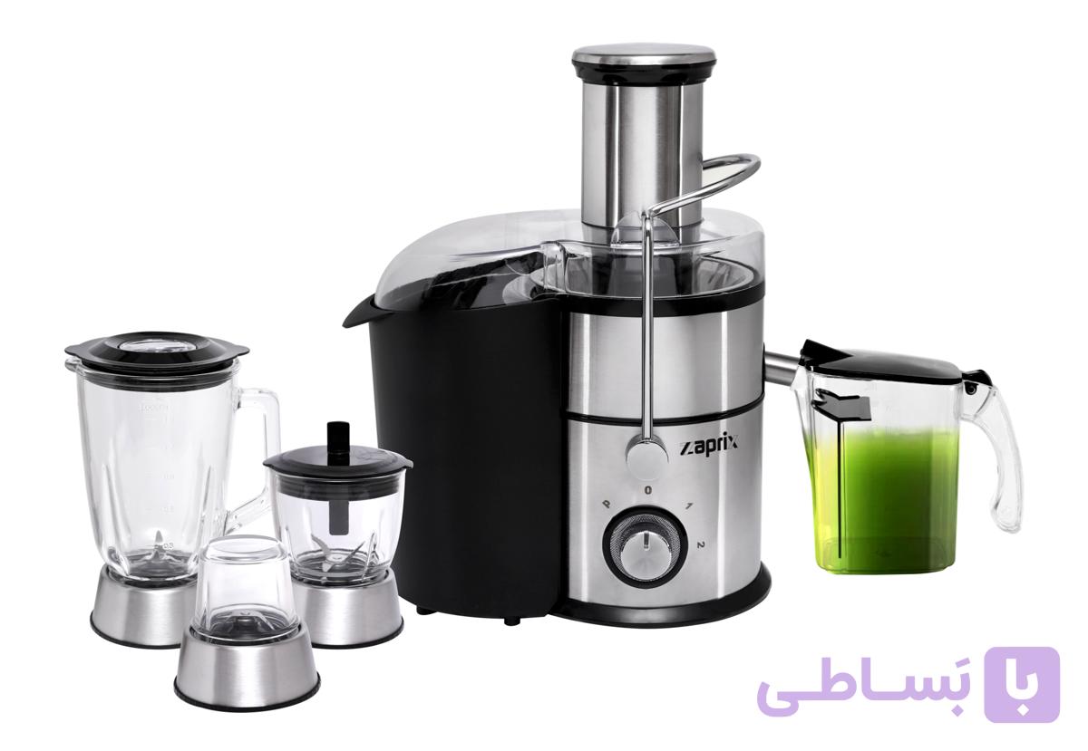 آبمیوه گیری چهار کاره زاپریکس مدل JMC800S — تصویر 1