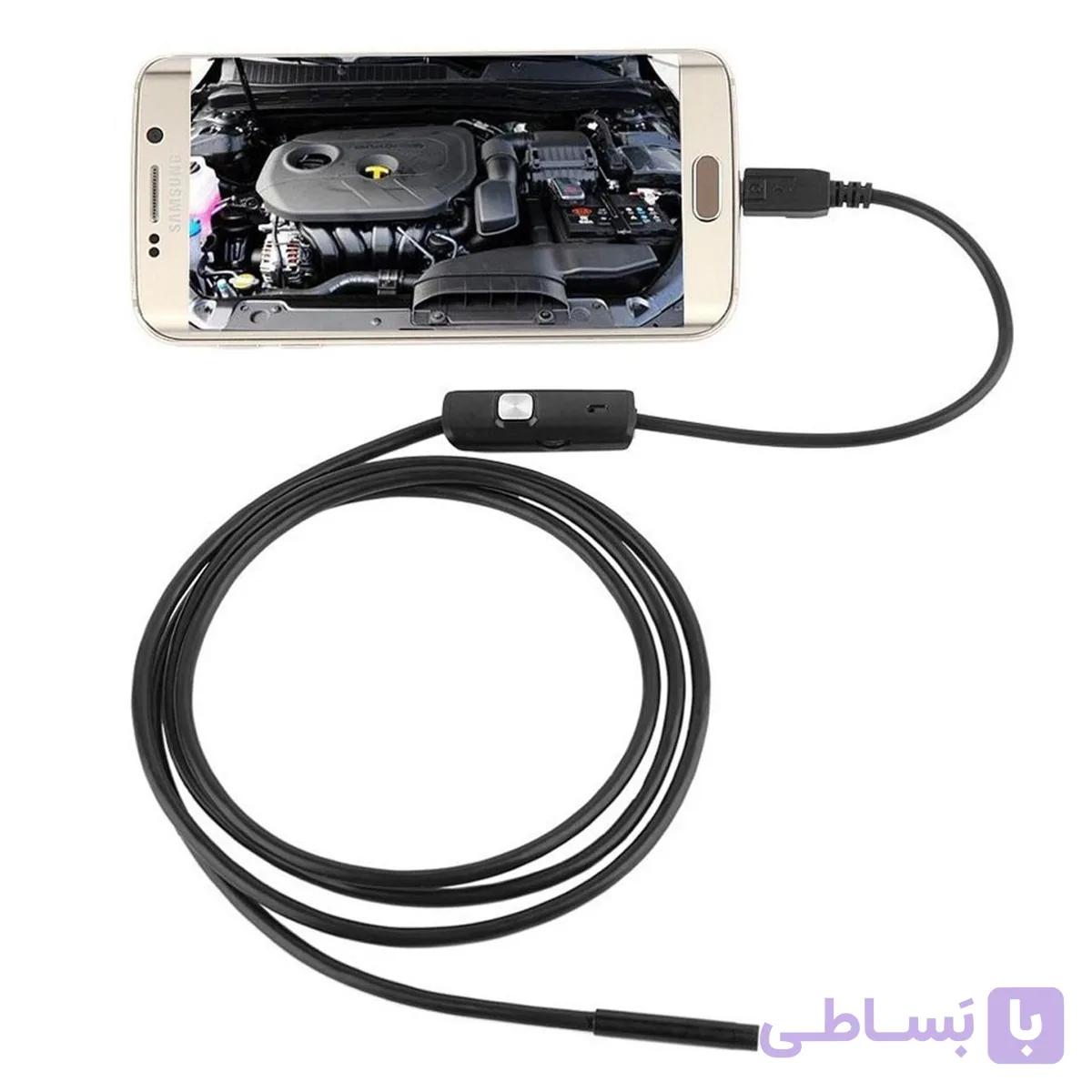 دوربین‌ آندوسکوپی درمتراژ ۵ متری متصل به گوشی