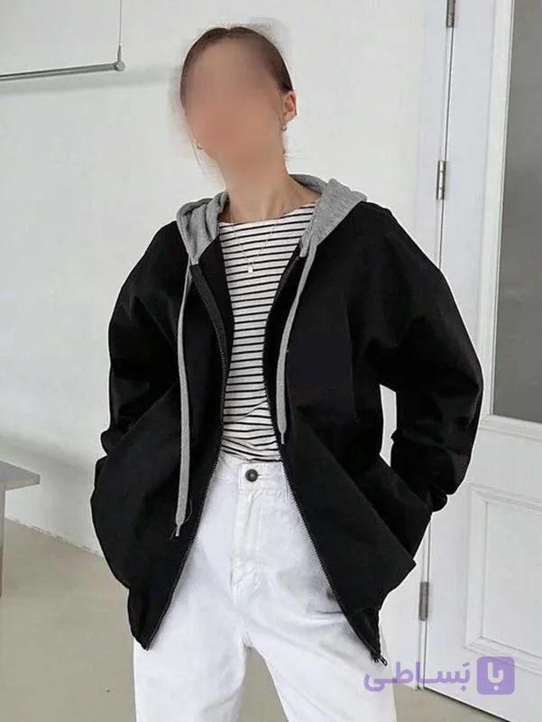 سویشرت بیسیک زنانه دورس داخل کرکی