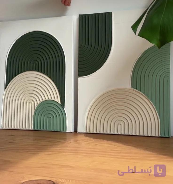 تابلو مینیمال برجسته مدرن