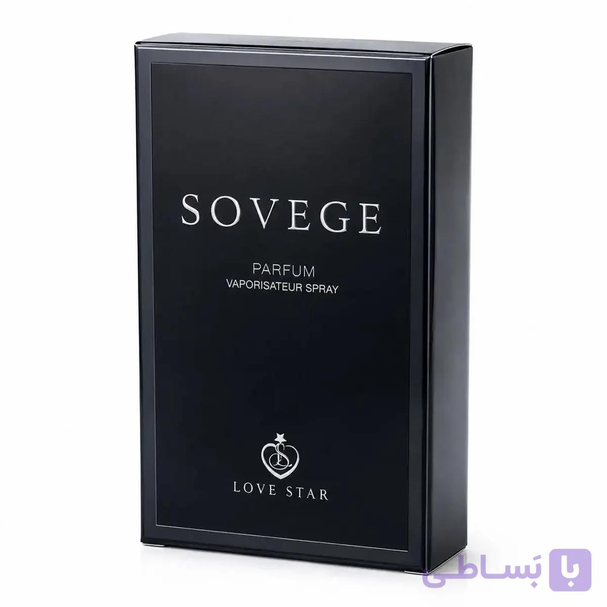 ادکلن مردانه ساواژ Sovege برند لاو استار – با قابلیت شارژ مجدد — تصویر 1