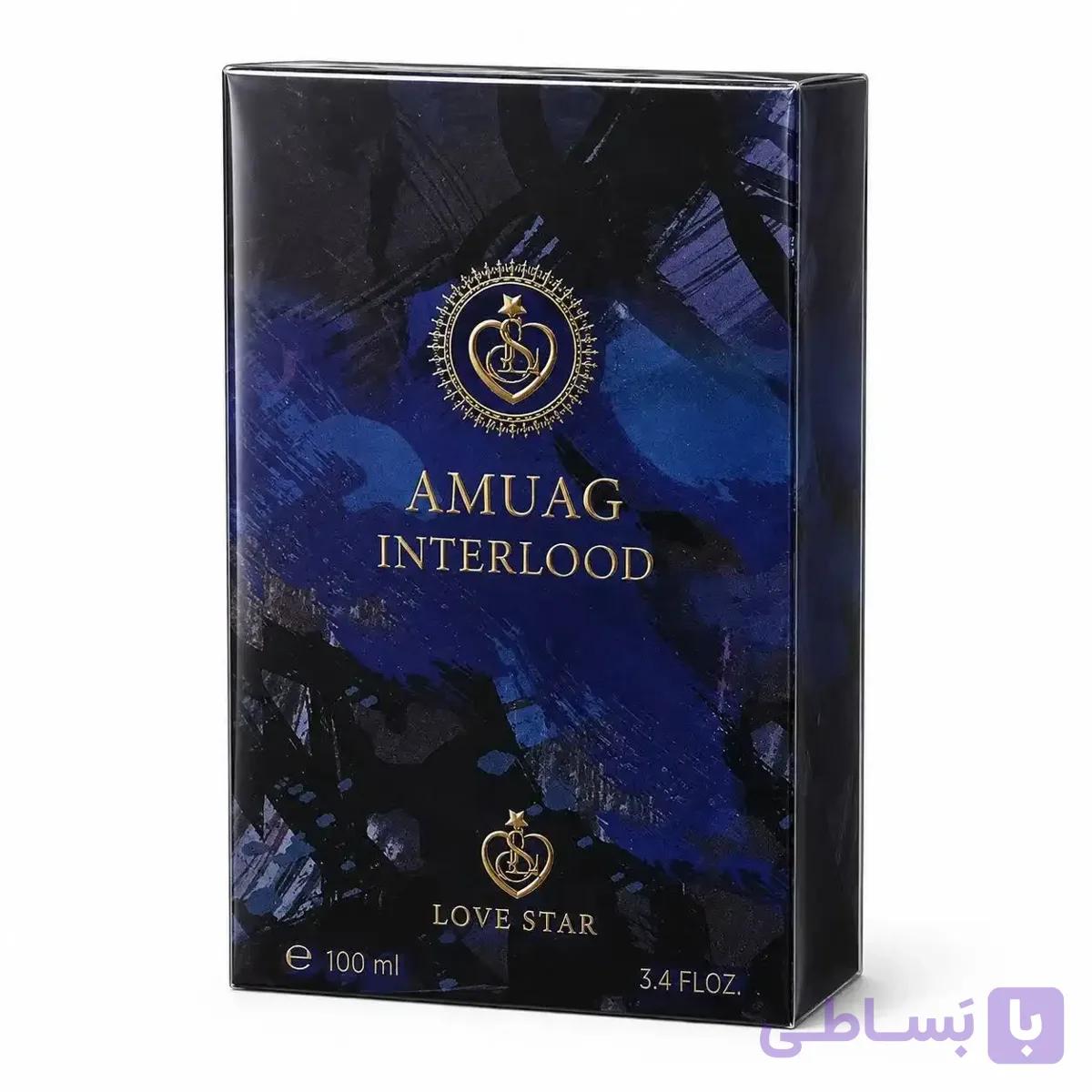 ادکلن مردانه آماج اینترلود Amuag Interlood برند لاو استار – 100 میل — تصویر 1