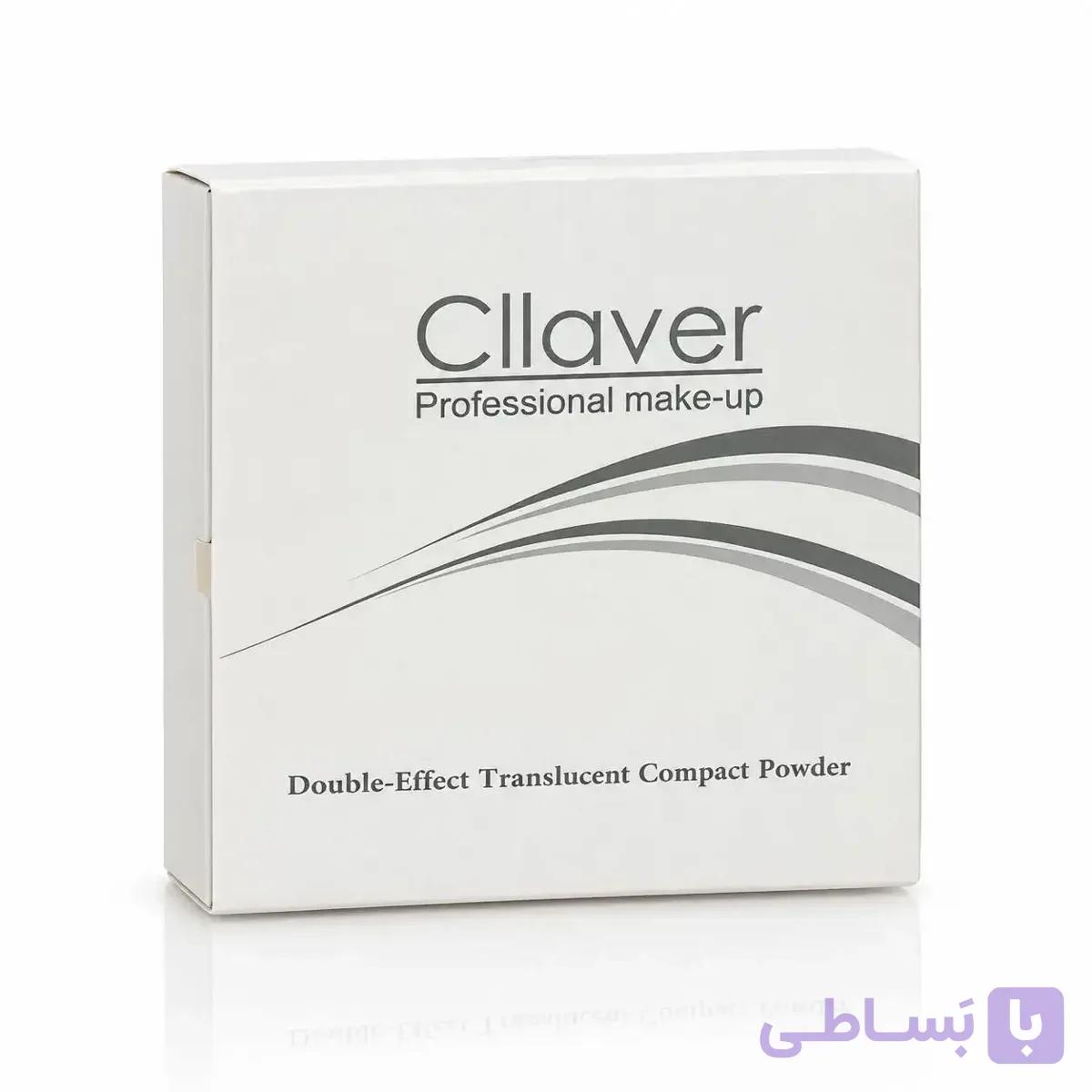 پنکیک کلاور Clover مدل Compact Powder SPF 8 آینه دار – پرفیس — تصویر 1