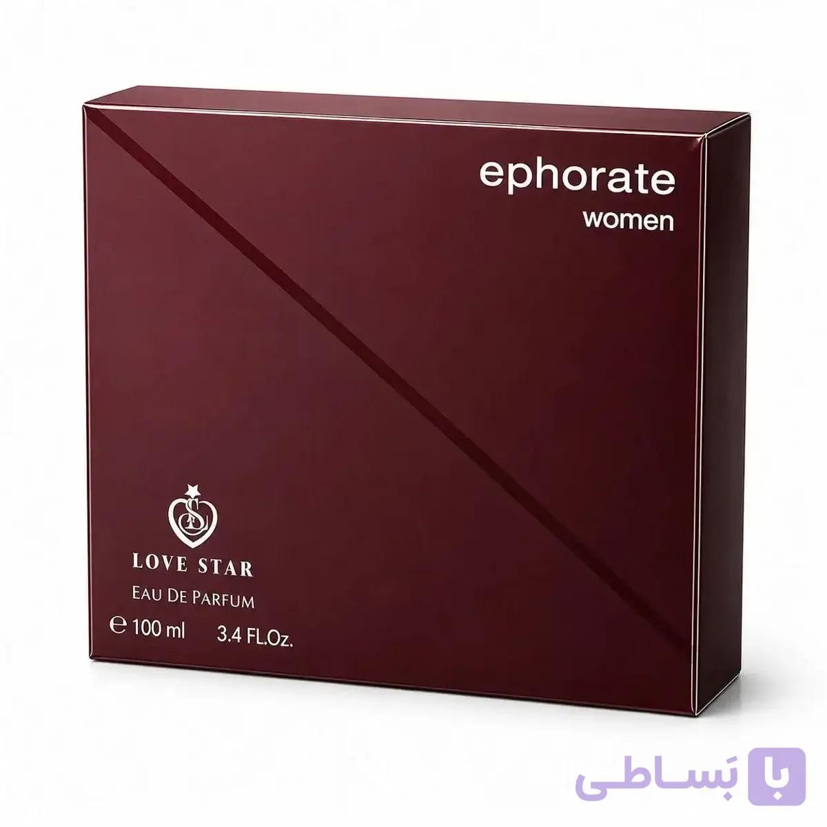 ادکلن زنانه ایفوریت Ephorate برند لاو استار – 100 میل — تصویر 1