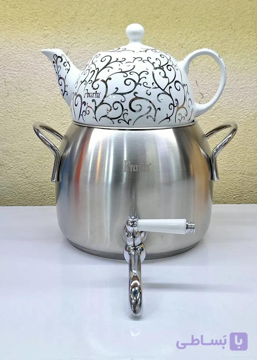کتری و قوری شیردار گازی پرارین ترک