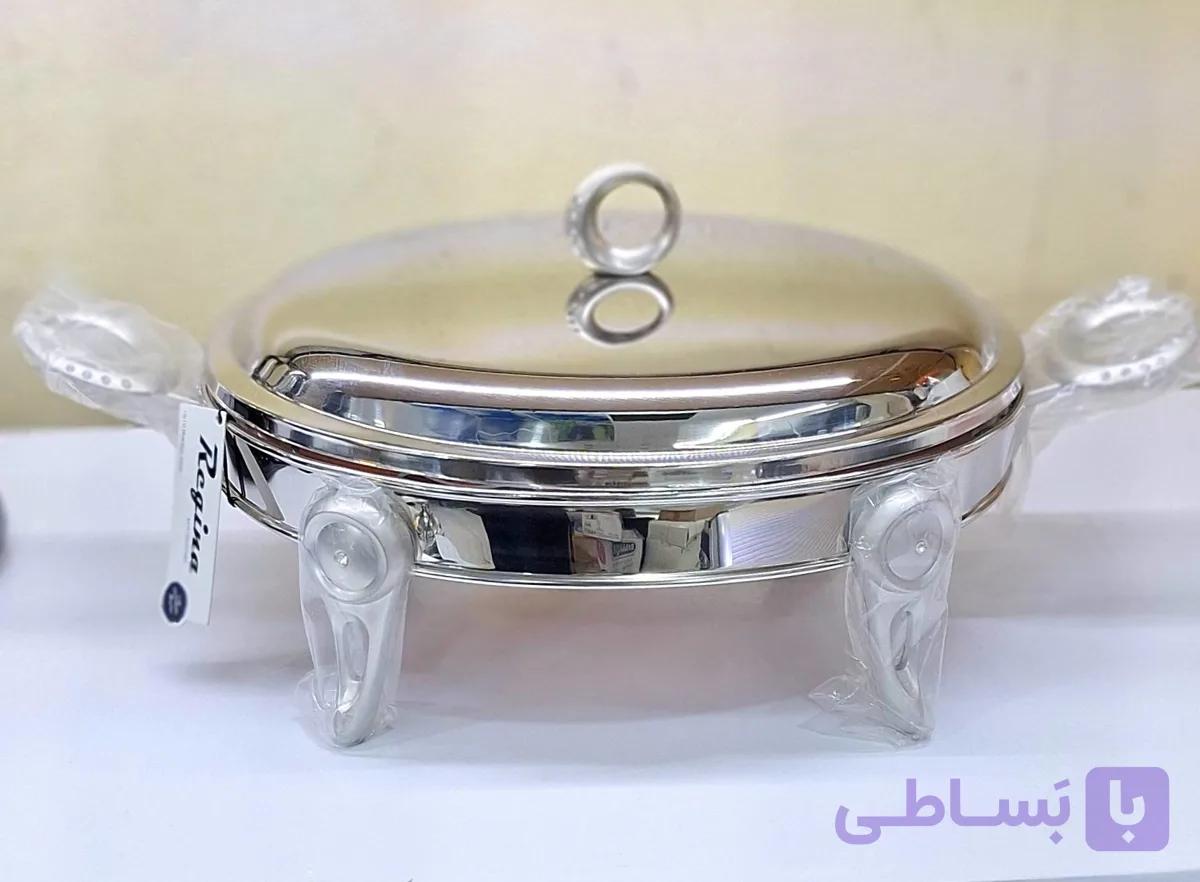 سوفله خوری نگین دار رجینا در سه طرح ( بیضی، مستطیل و دقلو)