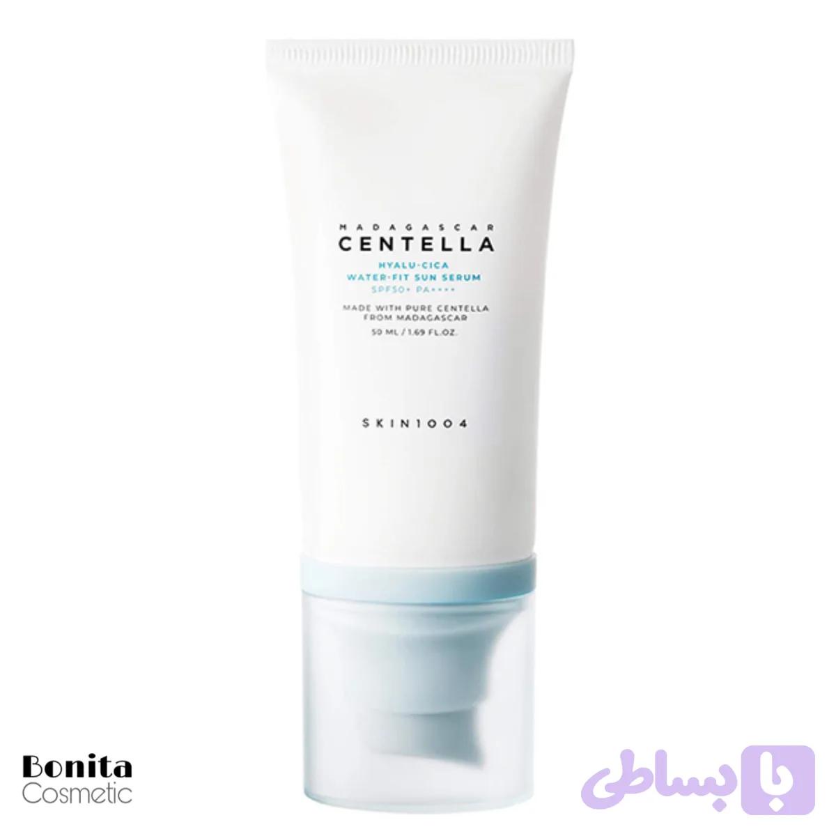 ضد آفتاب سرمی هیالو-سیکا واتر فیت سنتلا SPF50+ PA++++ مدل Madagascar Centella