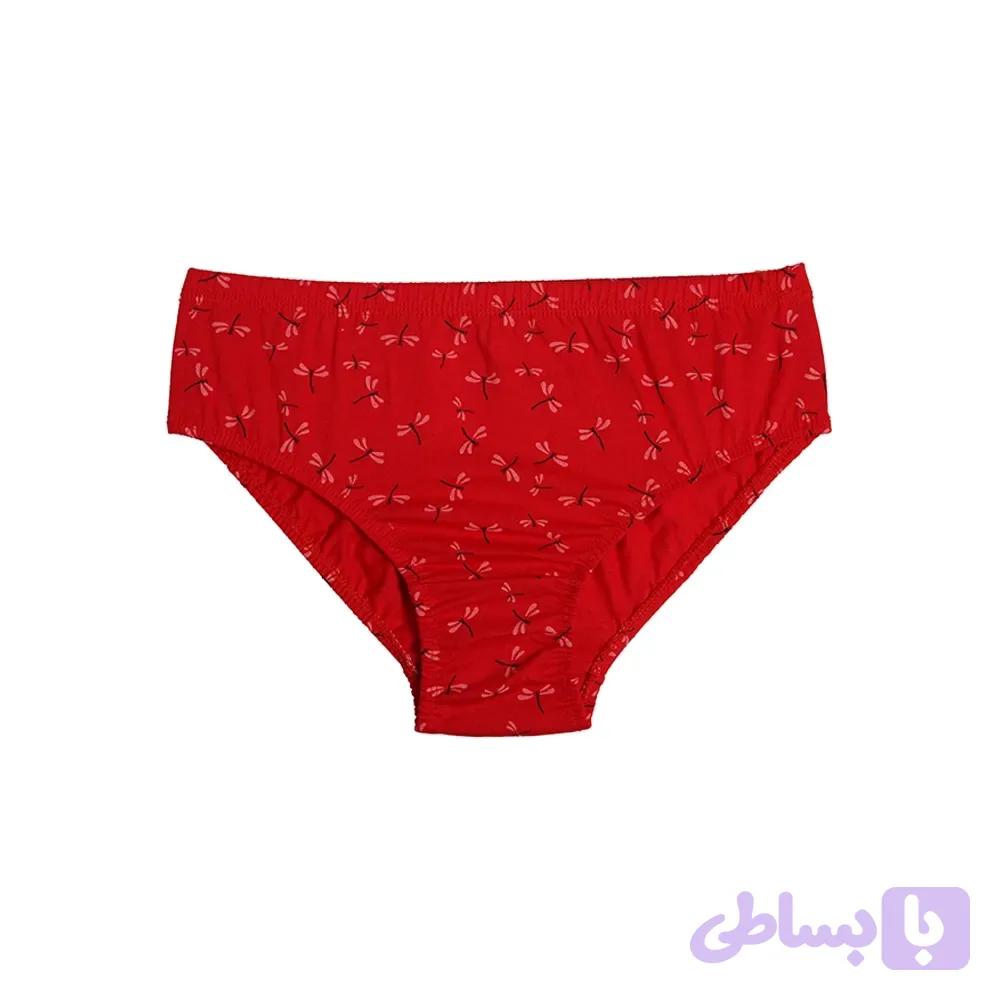 شورت اسلیپ زنانه لیفه ای طرح شاپرک نخی فری سایز شارمین