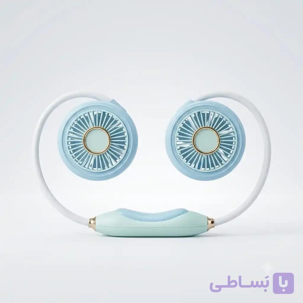 پنکه گردنی شارژی مدل CS1373 | کم‌صدا و قابل تنظیم — تصویر 1